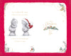 Me To You Tatty Teddy Christmas Card To The One I Love 7x11ins - Official Collection