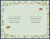 Luxury Handmade Die-Cut Christmas Card 'To My Amazing Wife', Two Sweet Robins Inside A Lush Festive Wreath - Wishing Well Studios Christmas Card 7 X 11 Inches