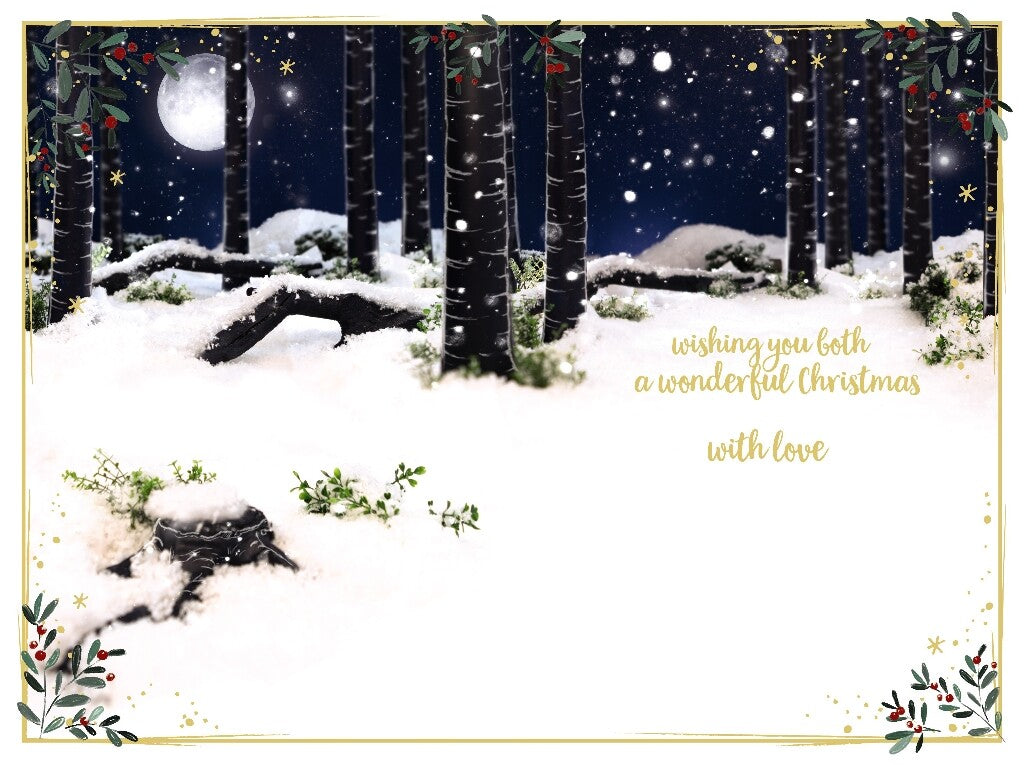 Me to You Tatty Teddy 'Merry Christmas Mum and Dad' 3D Christmas Card