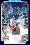 Me to You Tatty Teddy 3D Christmas Card For Mum 6x9ins - Official Collection