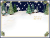 Me To You Tatty Teddy 3D Christmas Keepsake Card To Your Wonderful Daughter, Tatty Teddy Building A Snowman 6 X 9 Inches - Official Collection
