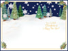 Me To You Tatty Teddy 3D Christmas Keepsake Card For A Fantastic Sister, Tatty Teddy Bear Carrying Gifts 6 X 9 Inches- Official Collection