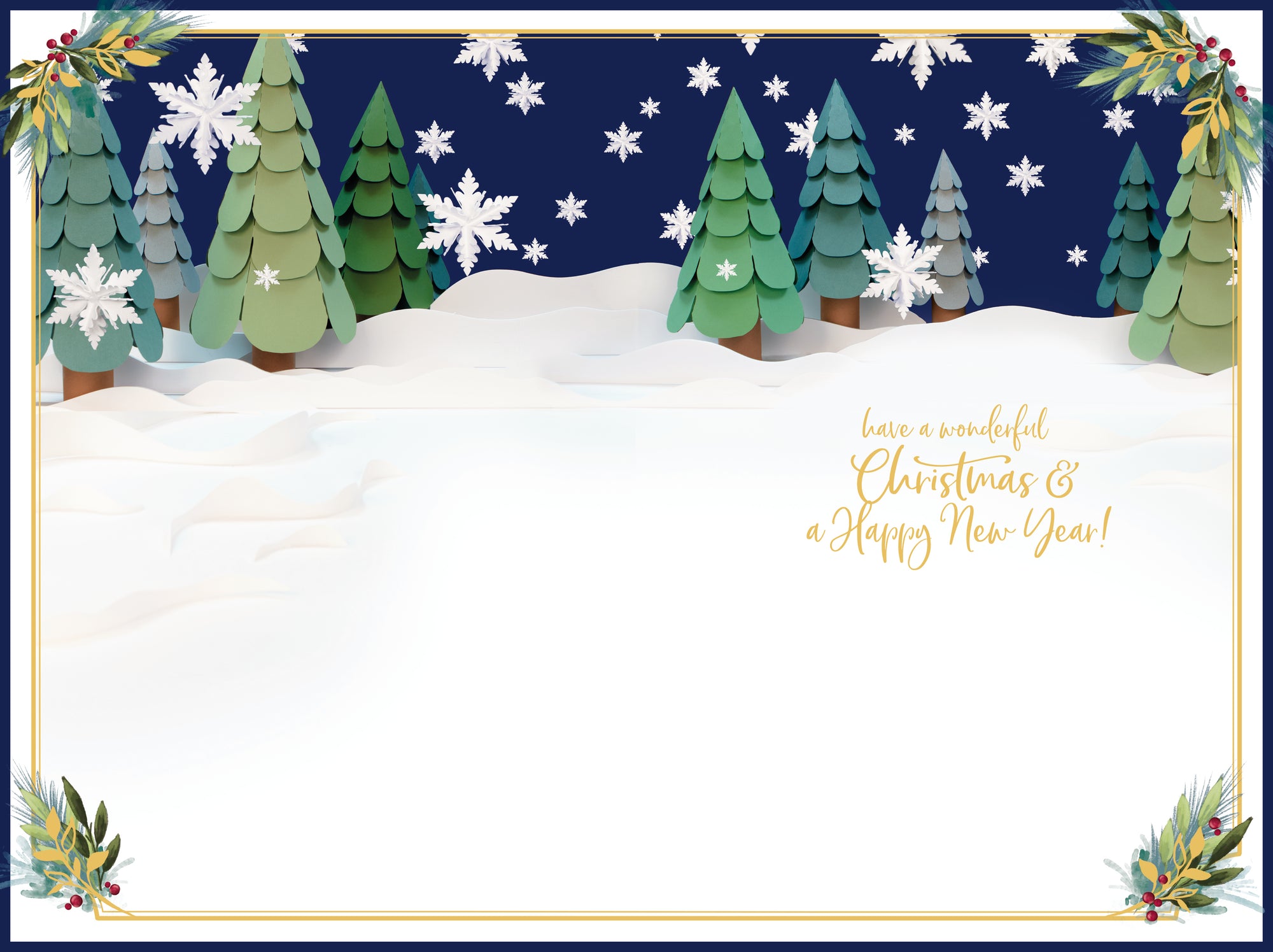 Me To You Tatty Teddy 3D Christmas Keepsake Card For A Fantastic Sister, Tatty Teddy Bear Carrying Gifts 6 X 9 Inches- Official Collection