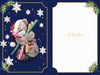 Me To You Tatty Teddy 3D Christmas Keepsake Card For A Wonderful Son Tatty Teddy Bear With Wrapping Paper 6 X 9 Inches - Official Collection