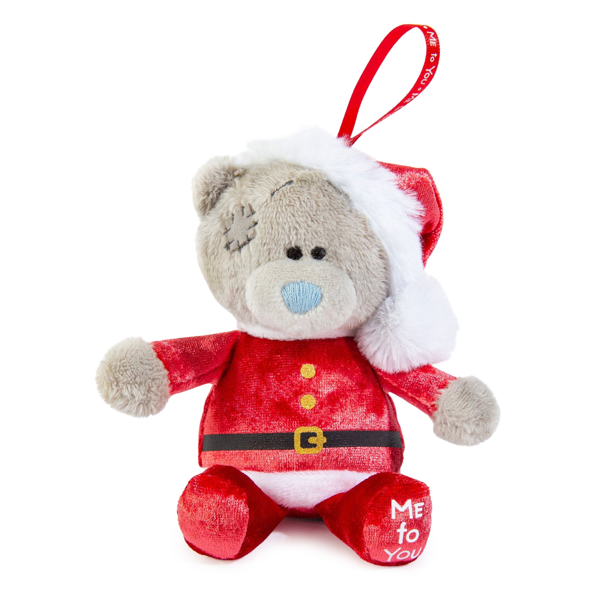 Me to You Plush Tree Decoration Tatty Teddy Dressed As Santa