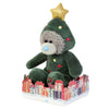 Me to You Tatty Teddy Plush Bear Dressed As Christmas Tree 13cm-High Bear On Gift Plinth