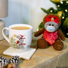 Me to You Tatty Teddy Dressed As A Robin 15cm-High Bear On Luxury Gift Plinth