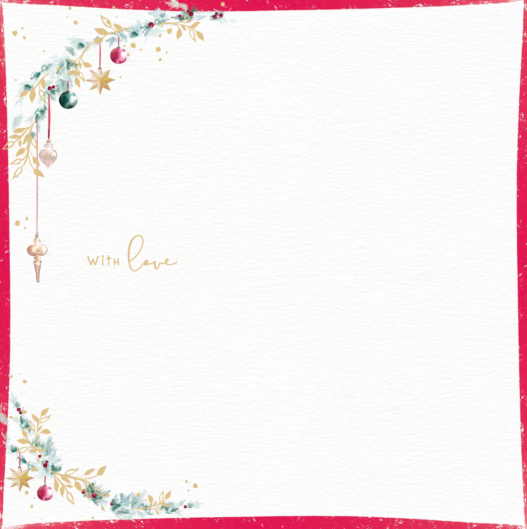 Me to You Tatty Teddy Christmas Money Wallet Card, Tatty Teddy Holding A Gift, For Cash Vouchers Or Gift Cards, 3 x 7 Inches - Official Collection