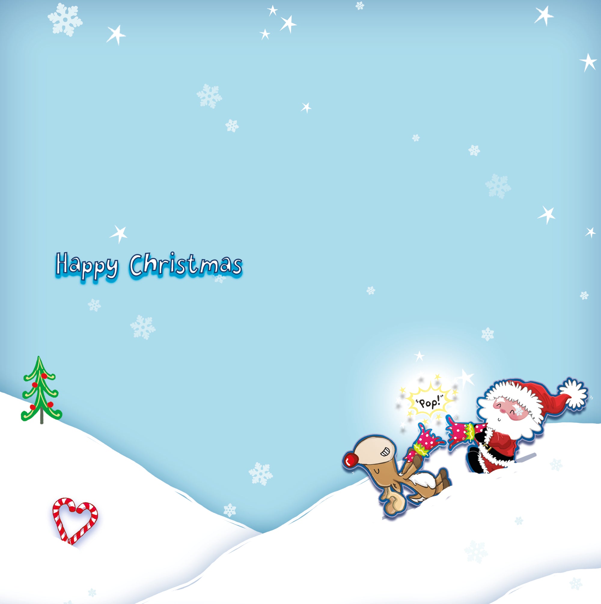 Christmas Card Money Wallet, To A Special Nephew, For Holding Bank Notes Or Vouchers,  Featuring Santa And Reindeer In Christmas Pudding Hot Air Balloon - Wishing Well Studios 4 X 7 Inches