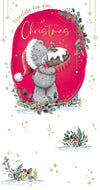 Me To You Tatty Teddy Christmas Card, Especially For You 5x9ins - Official Collection