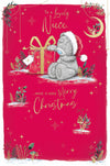 Me To You Tatty Teddy Christmas Card To A Lovely Niece 5x8ins - Official Collection