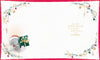Me to You Tatty Teddy Christmas Card To A Special Grandad, Tatty Teddy In The Snow With A Candle, 6 x 7 Inches - Official Collection