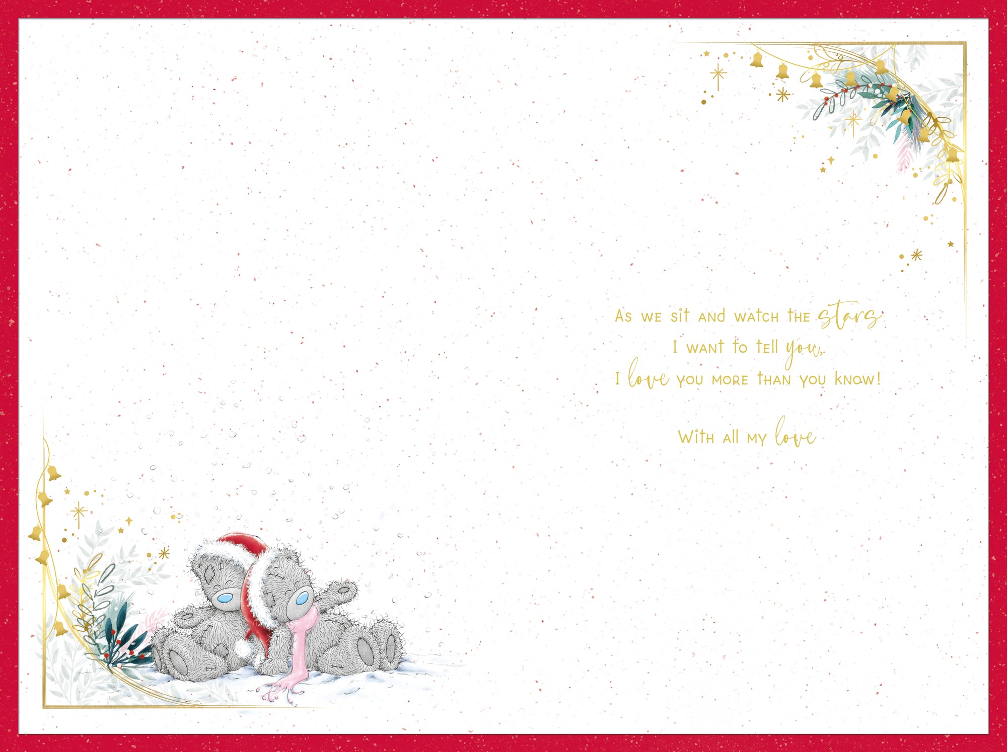 Me to You 'To My Lovely Girlfriend' Christmas Verse Card