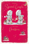 Me To You Tatty Teddy Christmas Card For A Special Couple, Luxury Card With Illustrated Paper Insert 6x9ins - Official Collection