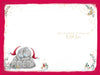 Me To You Tatty Teddy Christmas Card To Both Of You, Tatty Teddy Bears In Snow 6x9ins - Official Collection