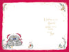 Me To You Tatty Teddy Christmas Card To The Best Mum And Dad, Tatty Teddy In the Snow, 6x9ins - Official Collection