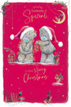 Me To You Tatty Teddy Christmas Card To Someone Special 6x9ins, Tatty Teddy Bears With Fairy Lights - Official Collection