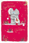 Me To You Tatty Teddy Amazing Girlfriend Cute Christmas Card 6x9ins - Official Collection