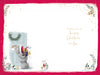 Me To You Tatty Teddy To The Best Cousin Christmas Card, Tatty Teddy Wrapping Gifts 6x9ins - Official Collection