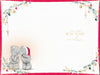 Me to You Tatty Teddy Christmas Card To An Amazing Aunty And Uncle, Two Tatty Teddy Bears Tangled In Fairy Lights, 6 x 9 Inches - Official Collection