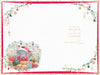 Me to You Tatty Teddy Christmas Card To A Beautiful Daughter, Tatty Teddy In A Santa Outfit With Presents, 6 x 9 Inches - Official Collection
