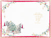 Me to You Tatty Teddy Christmas Card For A Lovely Sister And Brother-In-Law, Two Tatty Teddy Bears Wrapped In Fairy Lights, 6 x 9 Inches - Official Collection