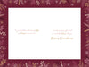 Luxury Christmas Card To A Lovely Niece, Featuring Paper Angel Baubles - Wishing Well Studios 6 X 9 Inches
