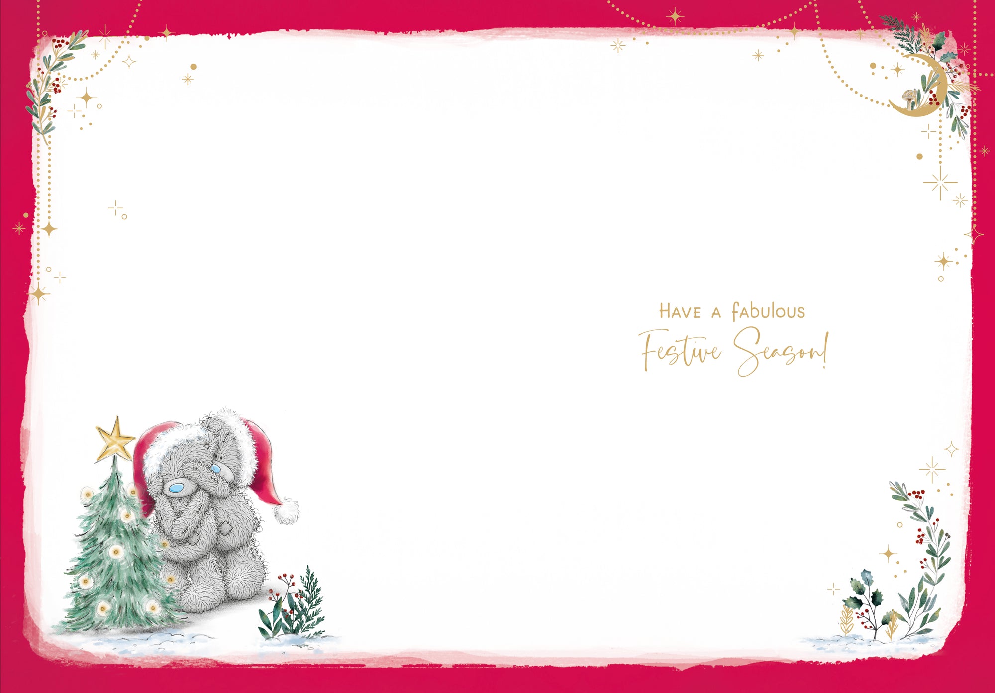 Me To You Tatty Teddy Cute Christmas Card For A Special Friend 5x7ins - Official Collection