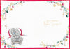 Me to You Tatty Teddy Christmas Card To A Special Friend, Two Tatty Teddy Bears Standing With A A Snowman, 5 x 7 Inches - Official Collection