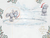 Me to You Tatty Teddy Son and Daughter-in-Law Handmade Pop Up Christmas Card
