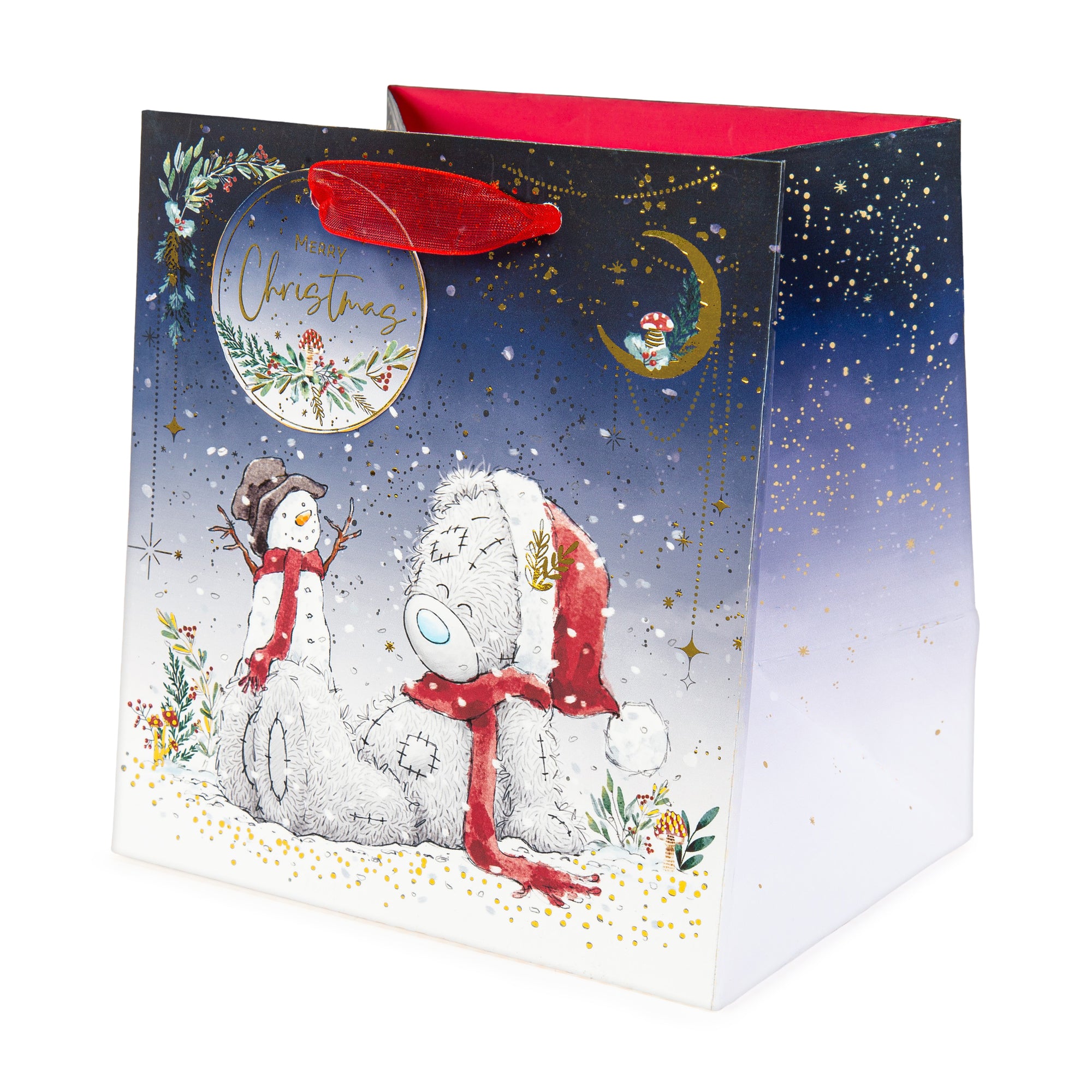 Me to You Christmas Snowman Small Gift Bag