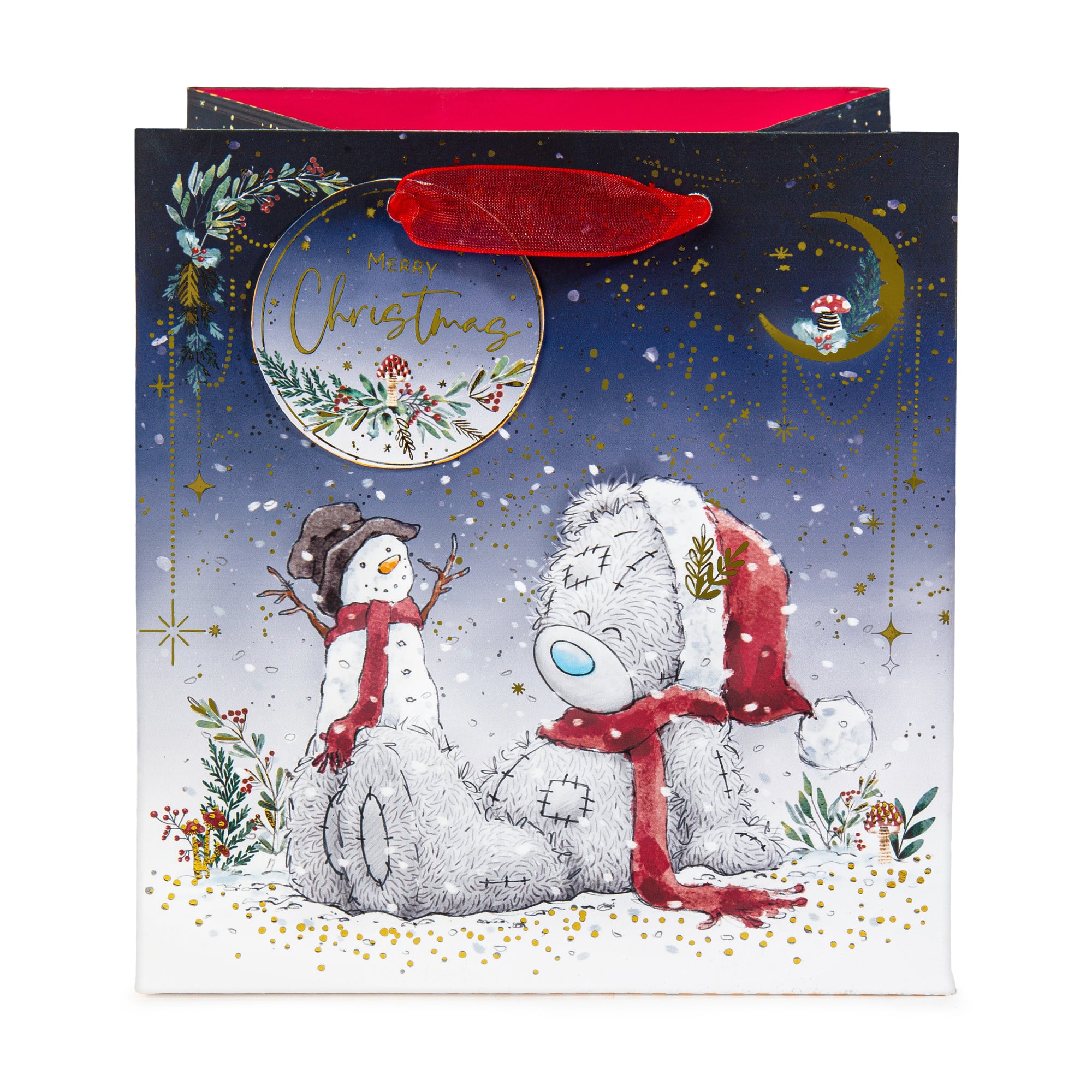 Me to You Christmas Snowman Small Gift Bag