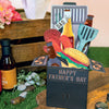 Wishing Well Pop up BBQ Father's Day Card 7x10