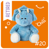 My Blue Nose Friends - Chill the Triceratops Cute Collectable Beanie