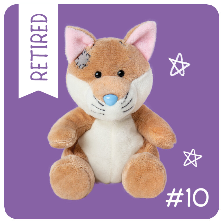 My Blue Nose Friends - Denny the Fox Cute Collectable Beanie