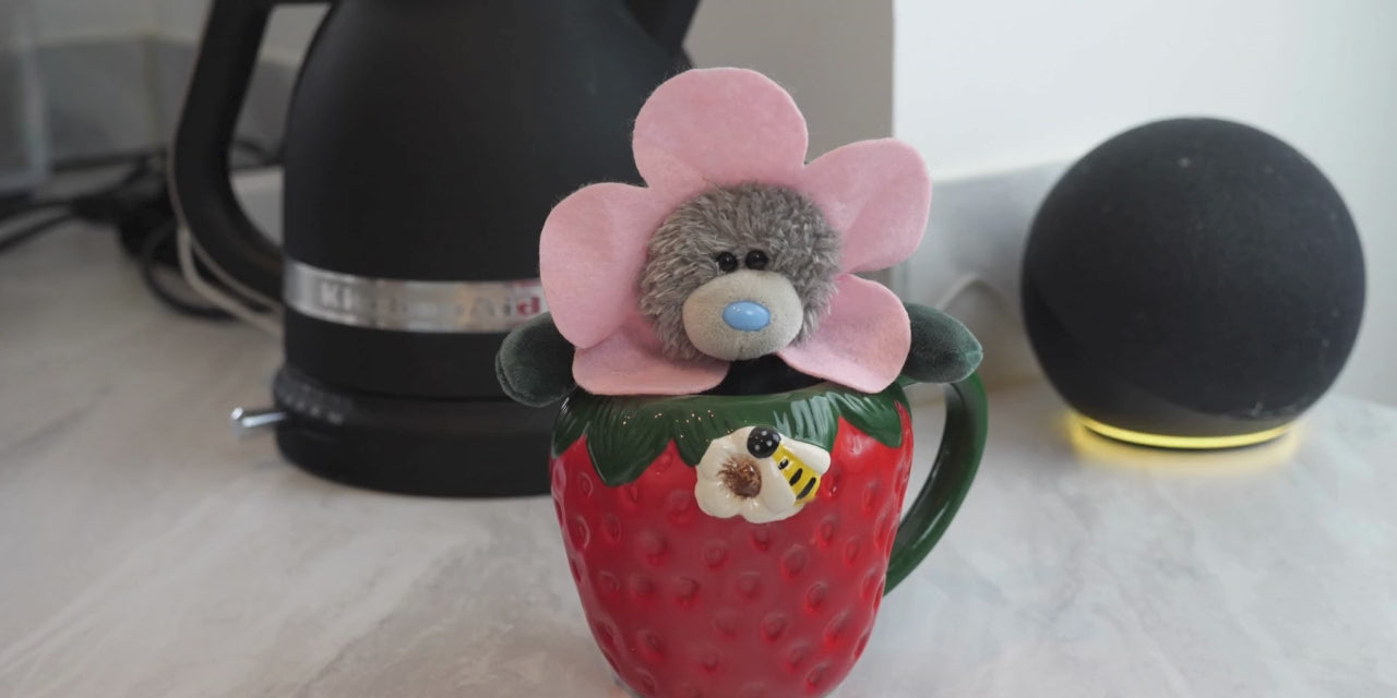 Me to You Tatty Teddy Hand-Painted Ceramic Strawberry Mug And Plush Bear Gift Set
