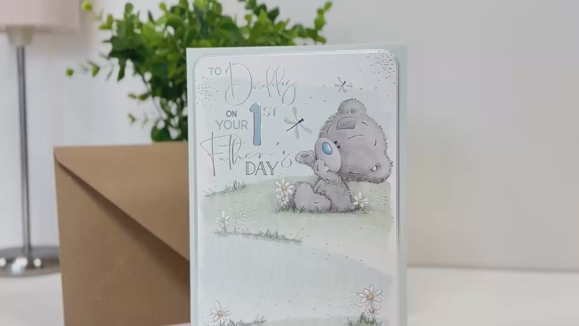 Me to You Tiny Tatty Teddy First Father's Day, 6 x 9 inches Father's Day Card