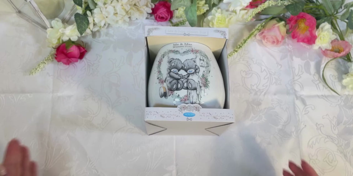 Mr Mrs Wedding Money Box Me To You®
