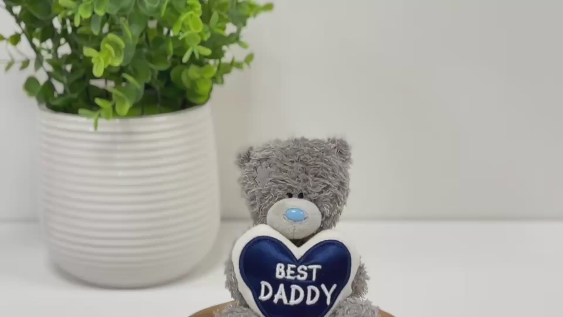 Me to You Tatty Teddy Small Plush 'Best Daddy' Bear For Father's Day Or Birthday - Official Collection