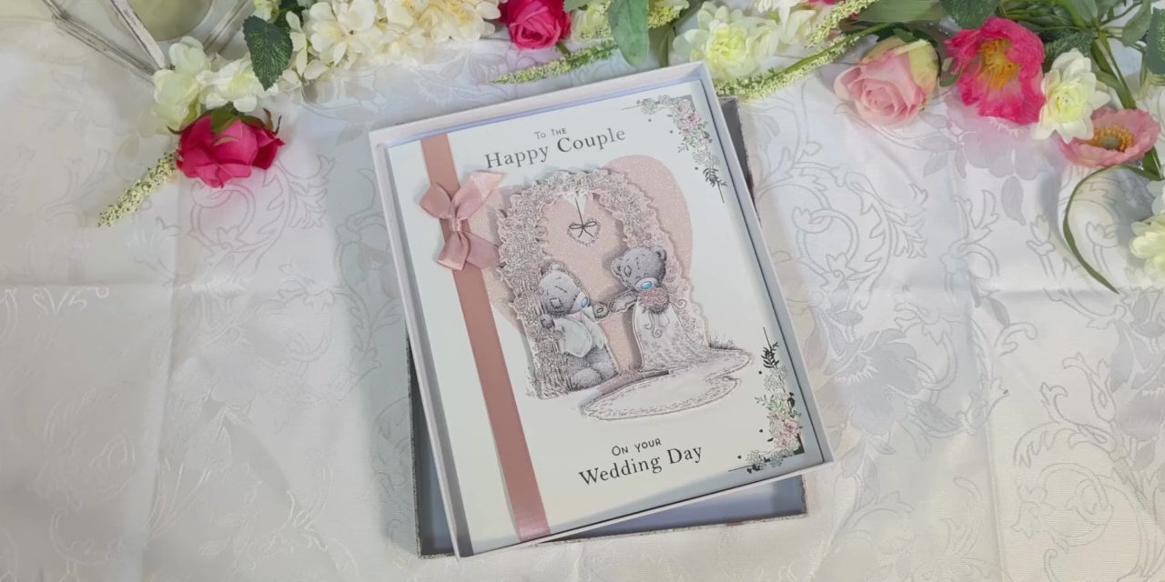 Me to You Happy Couple Wedding Boxed Card