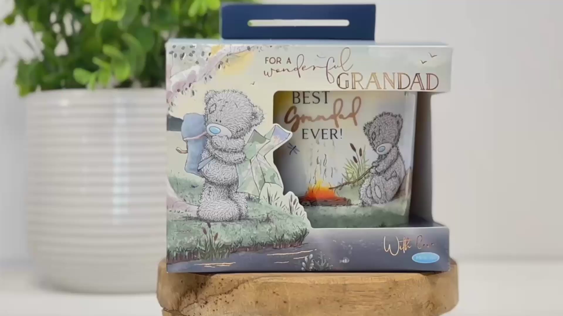 Me to You Tatty Teddy 'Best Grandad Ever!' Luxury Ceramic Boxed Mug For Father's Day Or Birthday - Official Collection