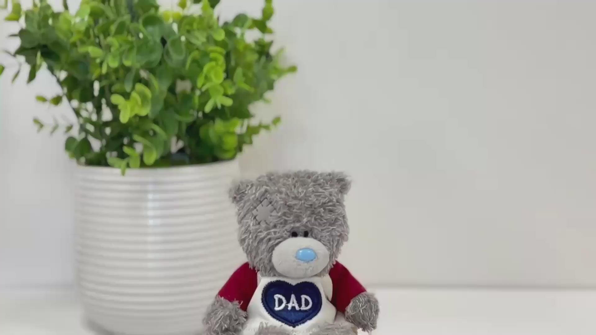 Me to You Tatty Teddy Small Plush 'Dad' Bear For Father's Day Or Birthday - Official Collection
