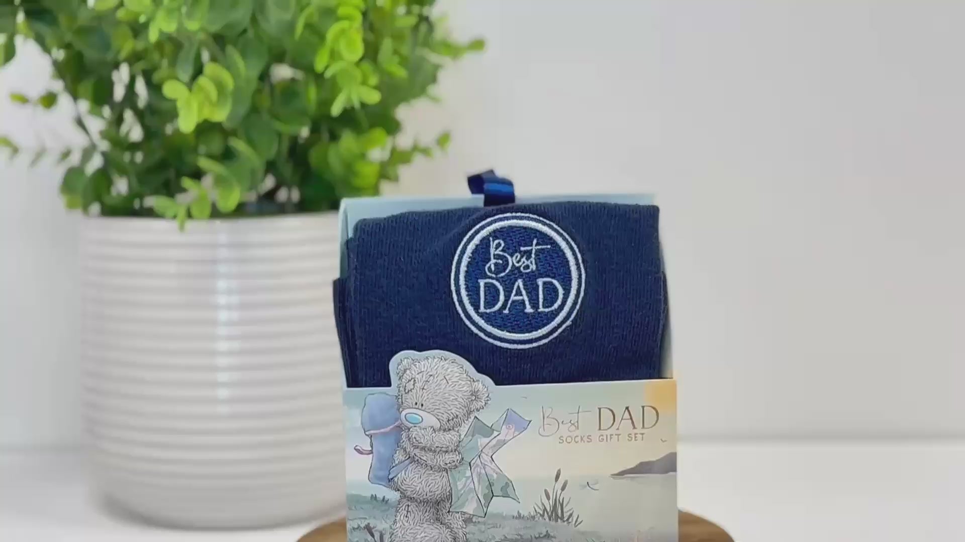 Me to You Tatty Teddy 'Best Dad' Socks In Gift Box For Father's Day Or Birthday - Official Collection